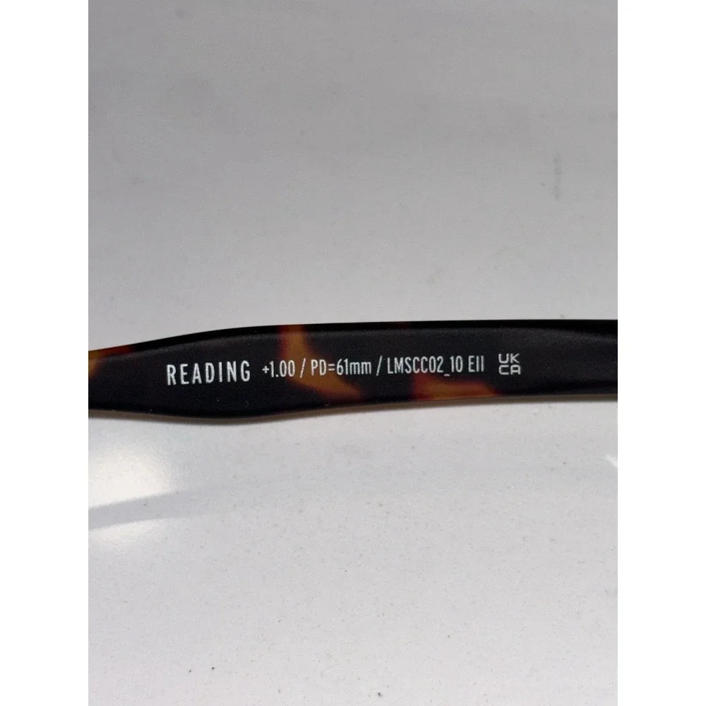Izipizi Tortoise Occhiali Da Lettura Reading Glasses #C 1.0 NIB